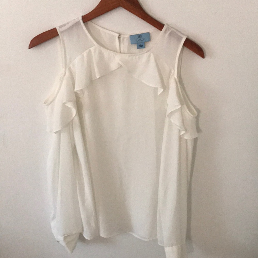 Sheer Flare blouse